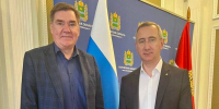 Состоялась встреча Губернатора Калужской области Владислава Шапши и сенатора РФ Александра Савина - Газета Ферзиковские вести
